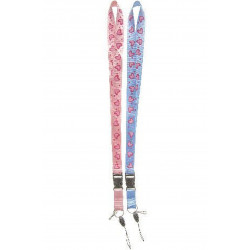 COLLIER PORTE CLE COEUR