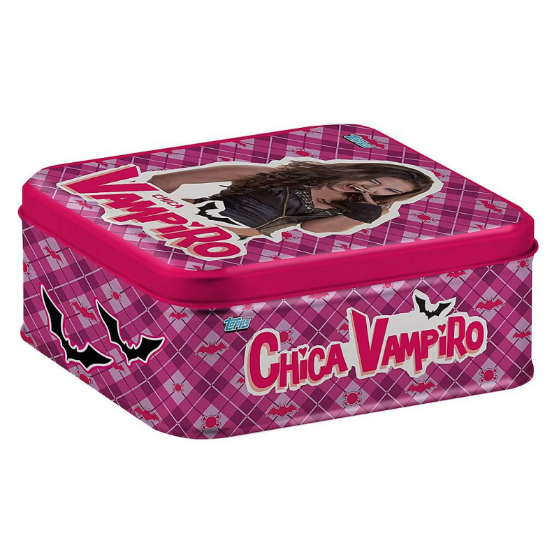 Boite Metal Avec Cartes Chica Vampiro Boite Metal Avec Cartes Chica Vampiro
