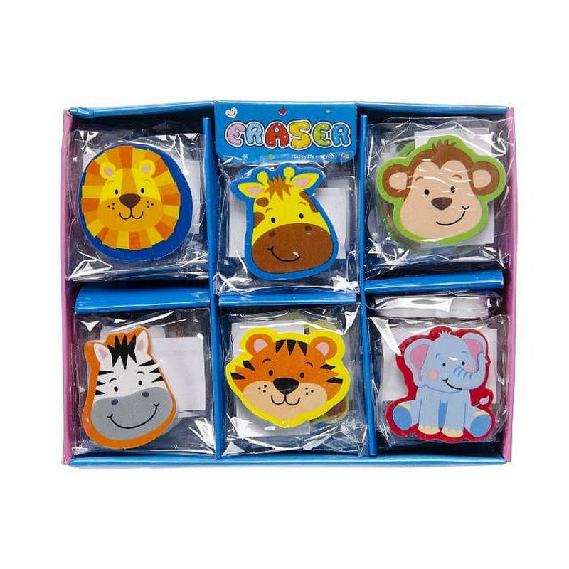 28 Gommes Kawaii Enfants - 14 Animaux + 14 Desserts - Cadeaux Anniversaire Et École