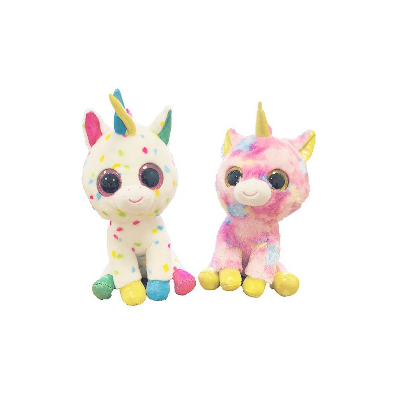 peluche aux yeux brillants