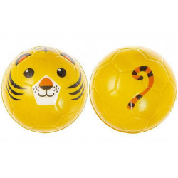 BALLE FACE ANIMAUX 10 CM