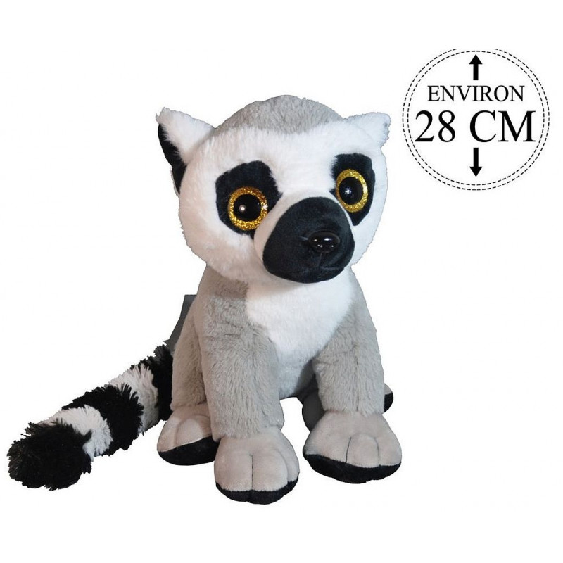 peluche lemurien
