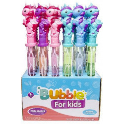 BATON BULLE DE SAVON LICORNE 38 CM