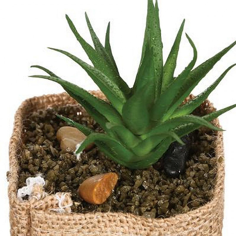 PLANTE ARTIFIFICIELLE POT EN JUTE 12 5 CM PLANTE ARTIFIFICIELLE POT EN JUTE 12 5 CM
