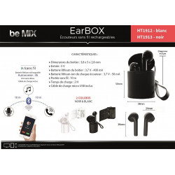 ECOUTEURS EARBOX SIGNATURE...