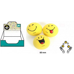 BALLE JONGLER SMILEY 6 CM