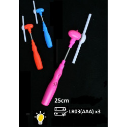 BATON HELICE LUMINEUSE 25 CM