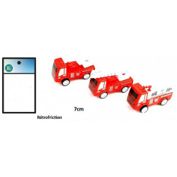 CAMION POMPIER 7 CM