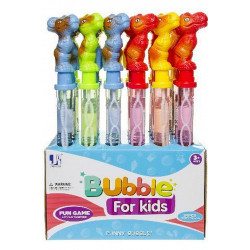 BATON BULLE DE SAVON 38 CM DINOSAURE