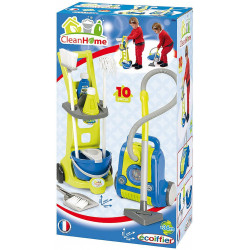 CHARIOT MENAGE + ASPIRATEUR