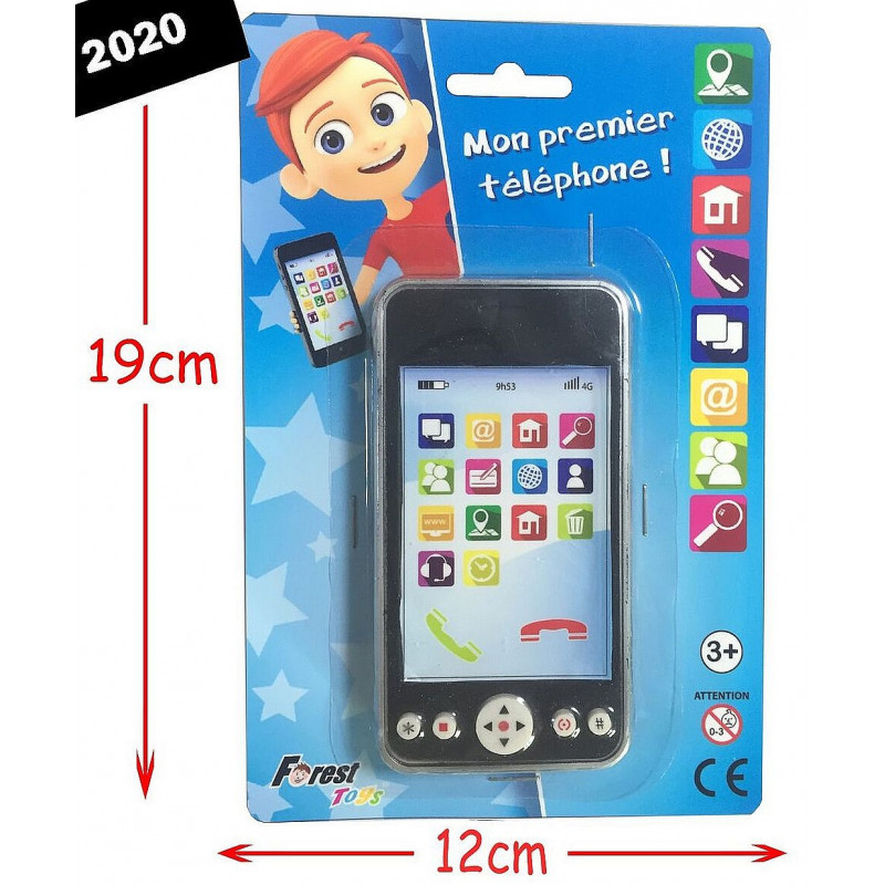 Téléphone Fille Son et Lumière-Coti Jouets, spécialiste jouets de