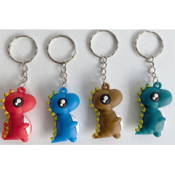 PORTE-CLE DINOSAURE 3D 4 CM