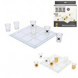 JEU A BOIRE TIC TAC TOE EN VERRE
