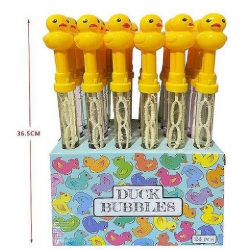 BATON BULLES SAVON CANARD 38 CM