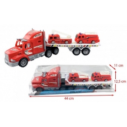 CAMION SEMI REMORQUE POMPIER 44 CM
