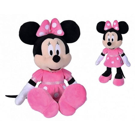 PELUCHE DISNEY MINNIE ROBE ROSE 60 CM