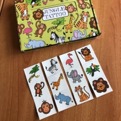 SACHET DE 12 TATOUAGES ZOO