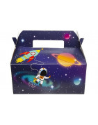 Lunch box boite (carton) pour menus enfants, gobelets réutilisables