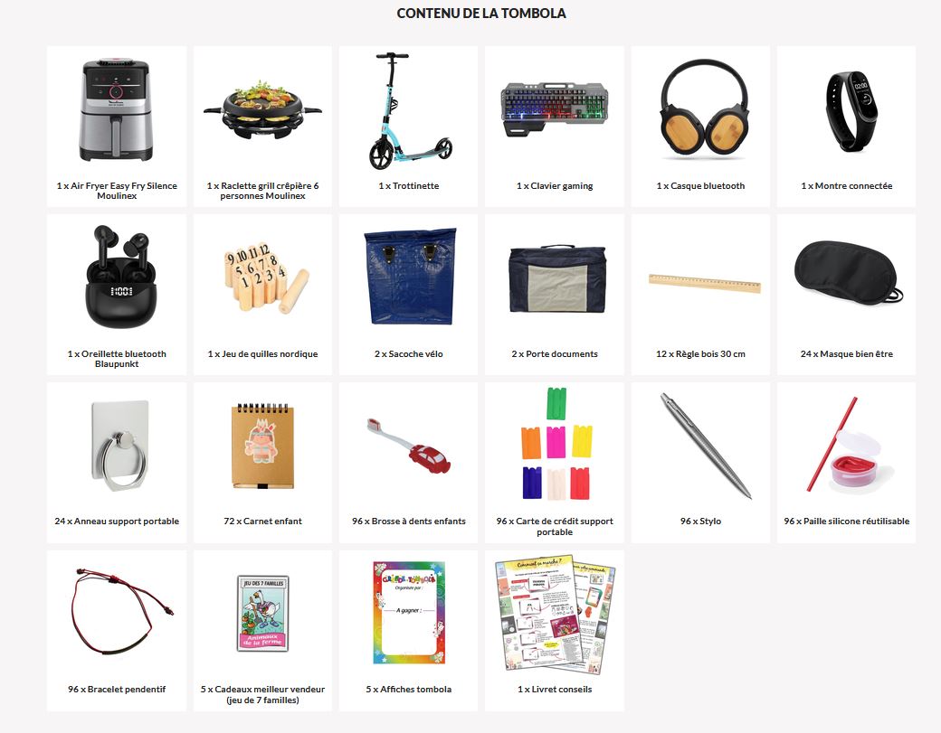 KIT 8 TOMBOLA 