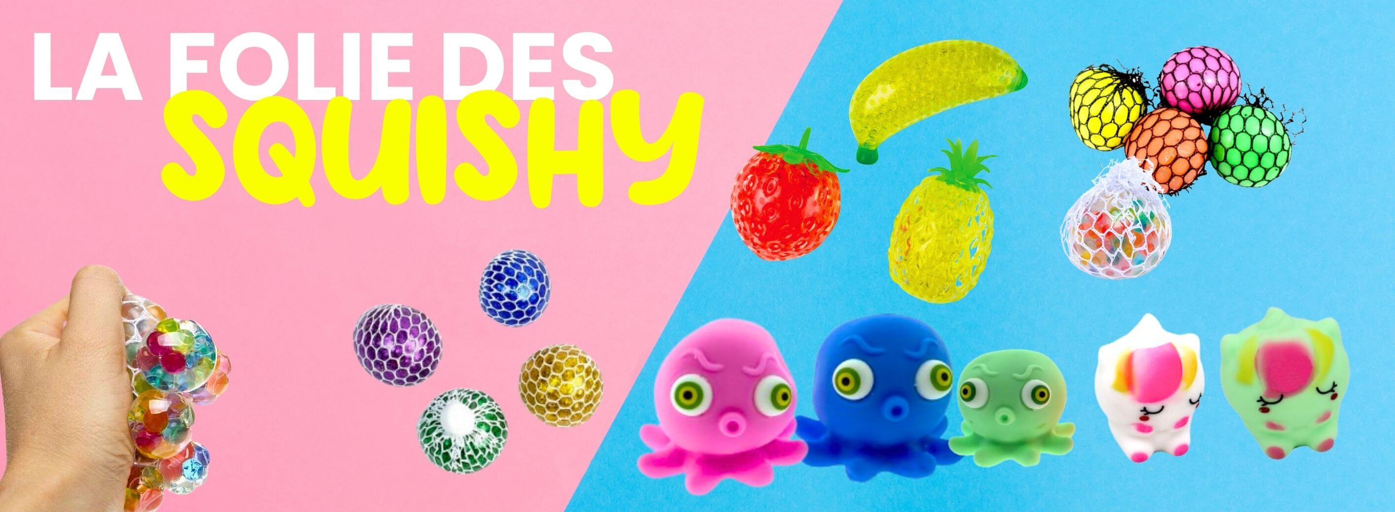 squishy, jouets puffer er balles anti stress